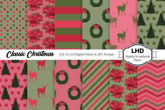 Download Digital Paper Christmas Digital Prints - Paper Collection