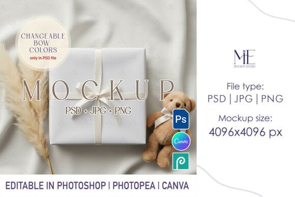 Download Wrapping Paper Mockup PSD PNG Canva - Paper Collection