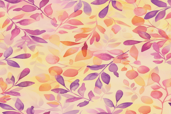 Download Watercolor Leaves Pattern - Leaves pattern Collection