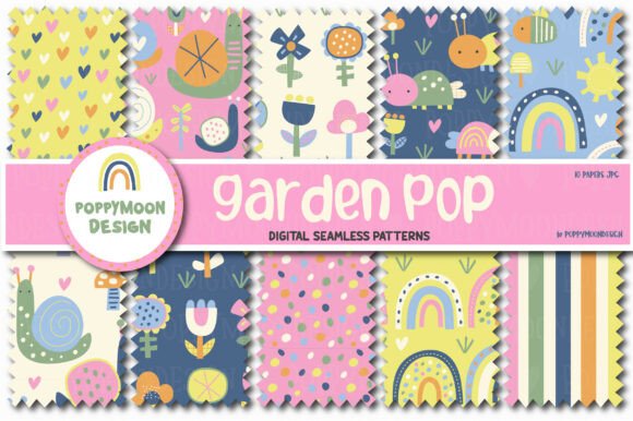 Download Garden Pop Paper Set - Paper Collection