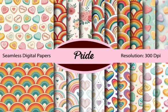 Download Pride Seamless Digital Paper - Paper Collection