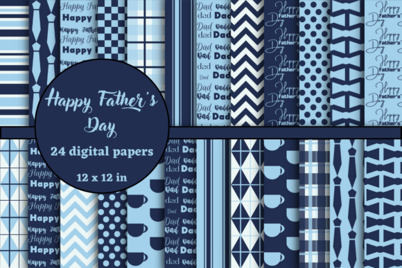 Download Happy Father’s Day Digital Papers - Paper Collection