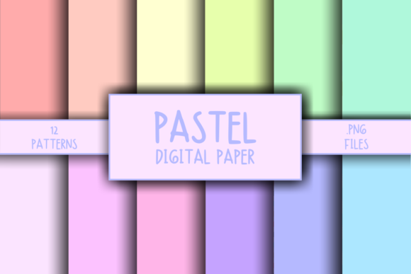 Download Pastel Background Digital Paper - Paper Collection