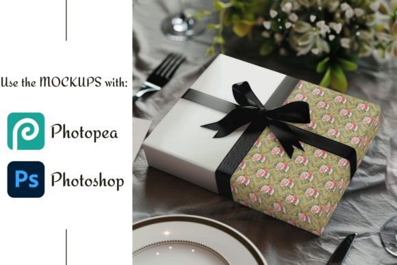 Download Wrapping Paper Mockup | Gift Box Mockup - Premium Resources