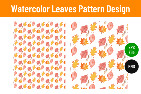 Download Watercolor Leaves Pattern Design - Leaves pattern Collection