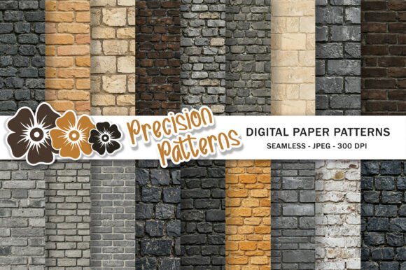 Download Brick Textures Digital Paper - Paper Collection